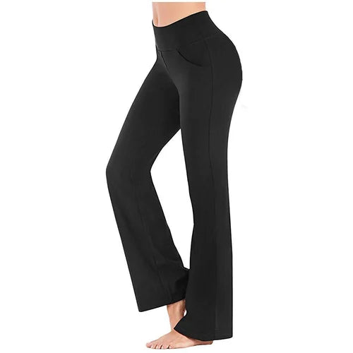 Damyogabyxor med hög midja – Selina