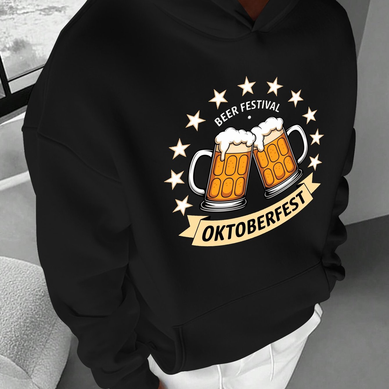 Festlig herrhoodie – Josef Oktoberfest 2026