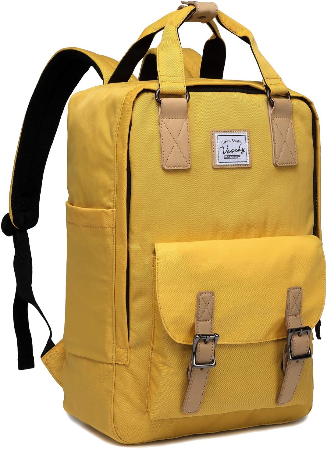 15,6-tums vattentät vintage laptopryggsäck med organiseringsfack – UrbanEase