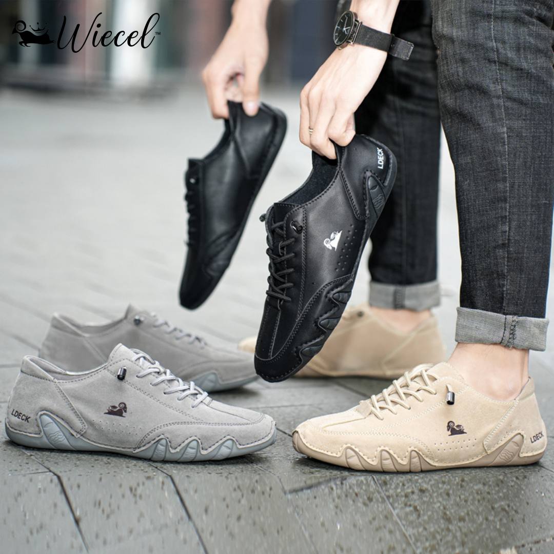 Unisex lädersandaler – BareMotion