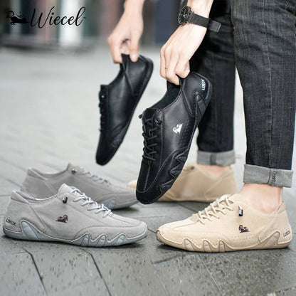 Unisex lädersandaler – BareMotion
