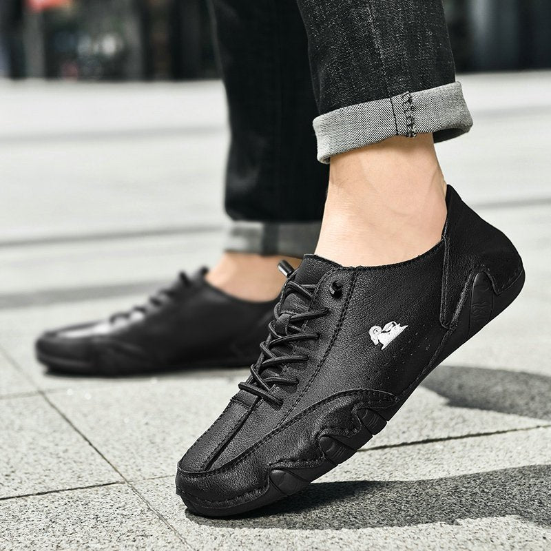 Unisex lädersandaler – BareMotion