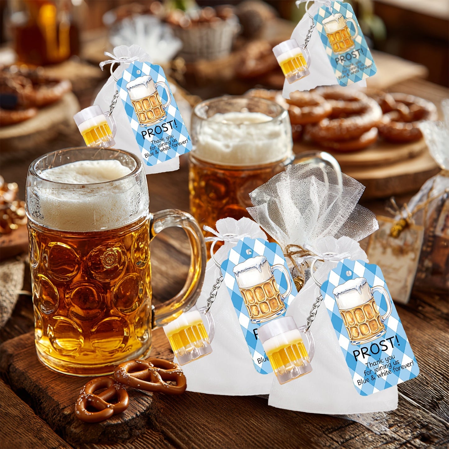Nyckelringsset med ölkran – Skålpaket Oktoberfest 2026