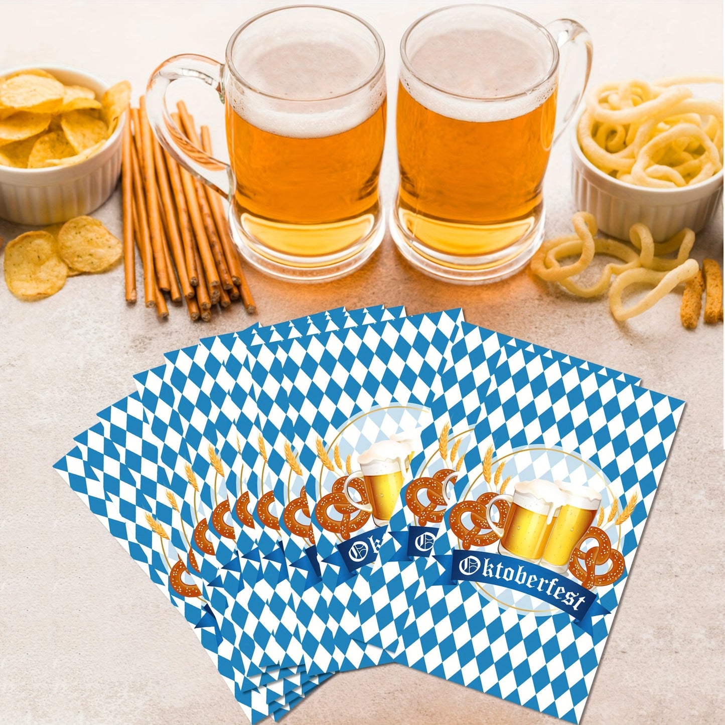 Pappersservetter (120 stycken) – WiesnServus Oktoberfest 2026