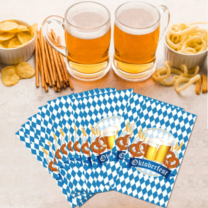Pappersservetter (120 stycken) – WiesnServus Oktoberfest 2026