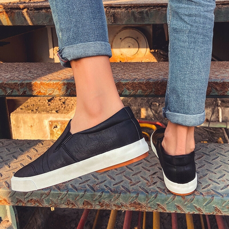 Herr slip-on i läder – Jonas