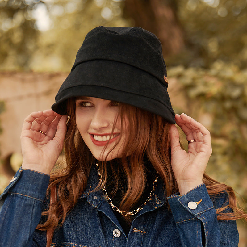Lätt sommar-Bucket-hatt med fin söm – StitchShade