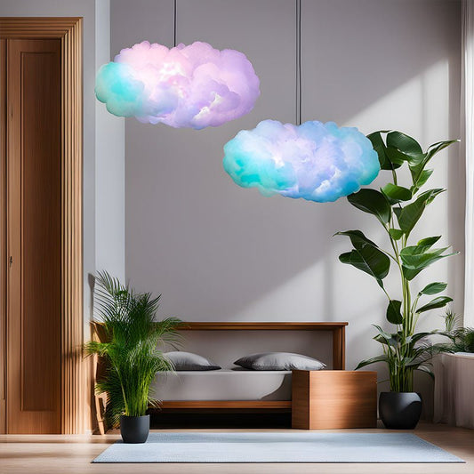 Moln Blixlampa med musik och färg – Nimbuson