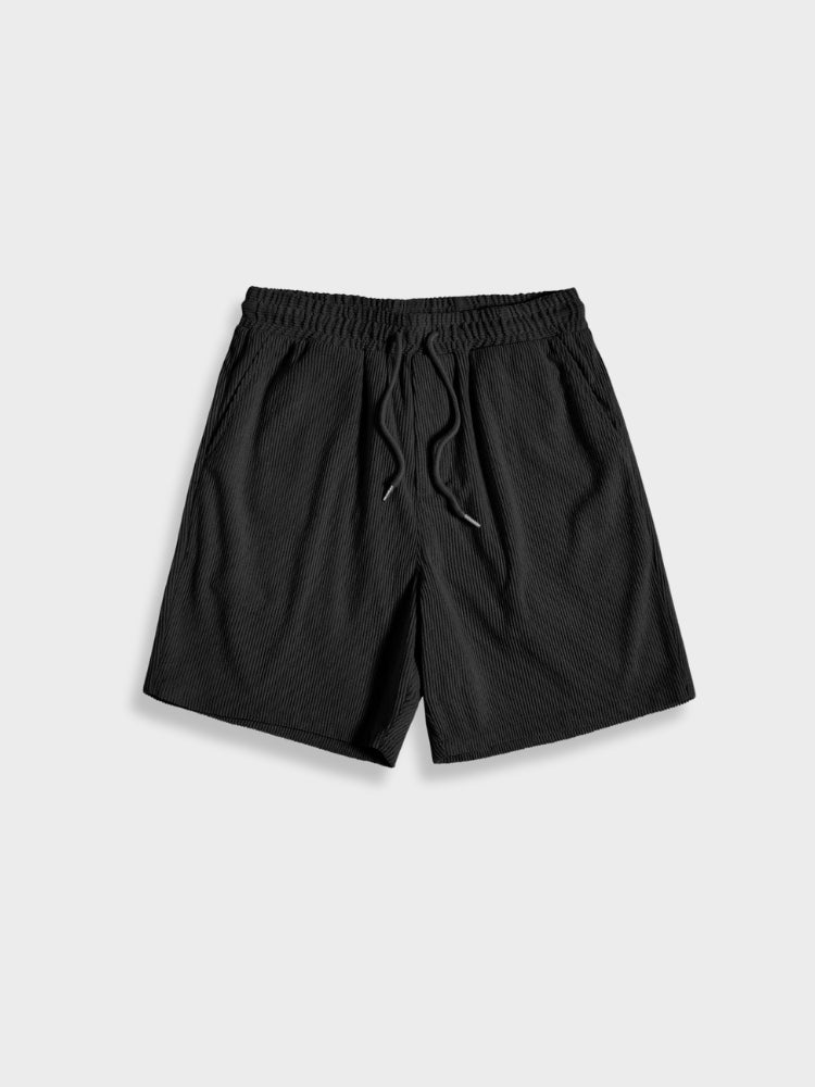 Herrshorts i manchester med knappstängning – Sven