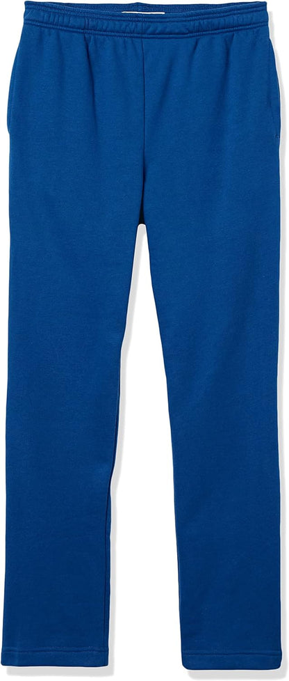 Blaue Jogginghose für Herren, Baumwolle, bequem, sportlich, Freizeitkleidung, elastischer Bund.