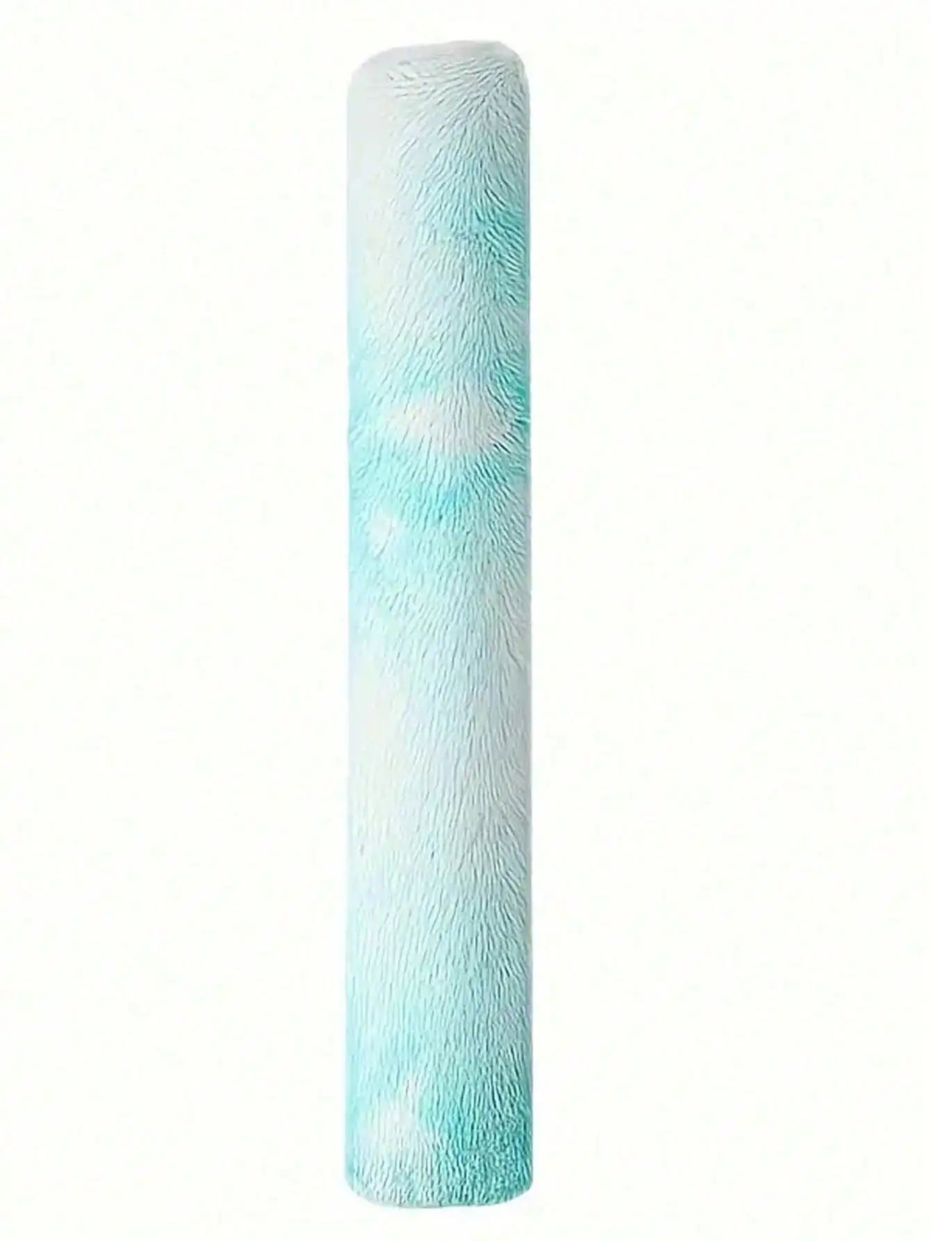 Blaue Farbrolle, zylindrisch, flauschig, für Malerarbeiten, Heimwerkerbedarf.