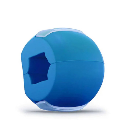 Blauer Silikon-Eiswürfelformer, rund, für Getränke, wiederverwendbar, BPA-frei.