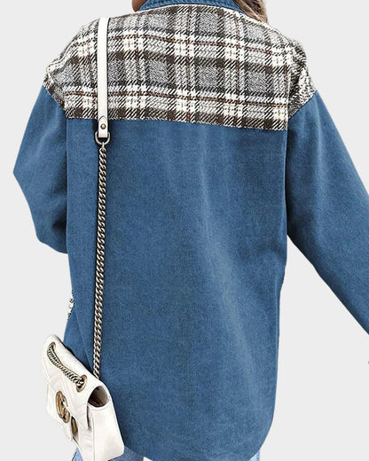 Damskdenimjacka med höstchic – Amélie