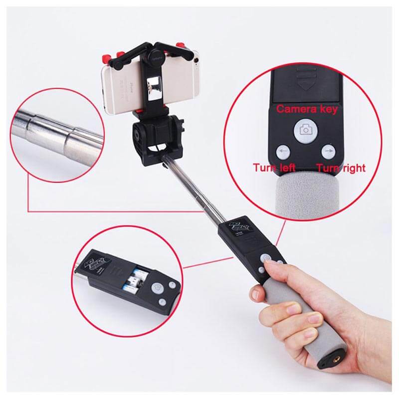 Bluetooth-selfiestång med 360° rotation – SpinShot