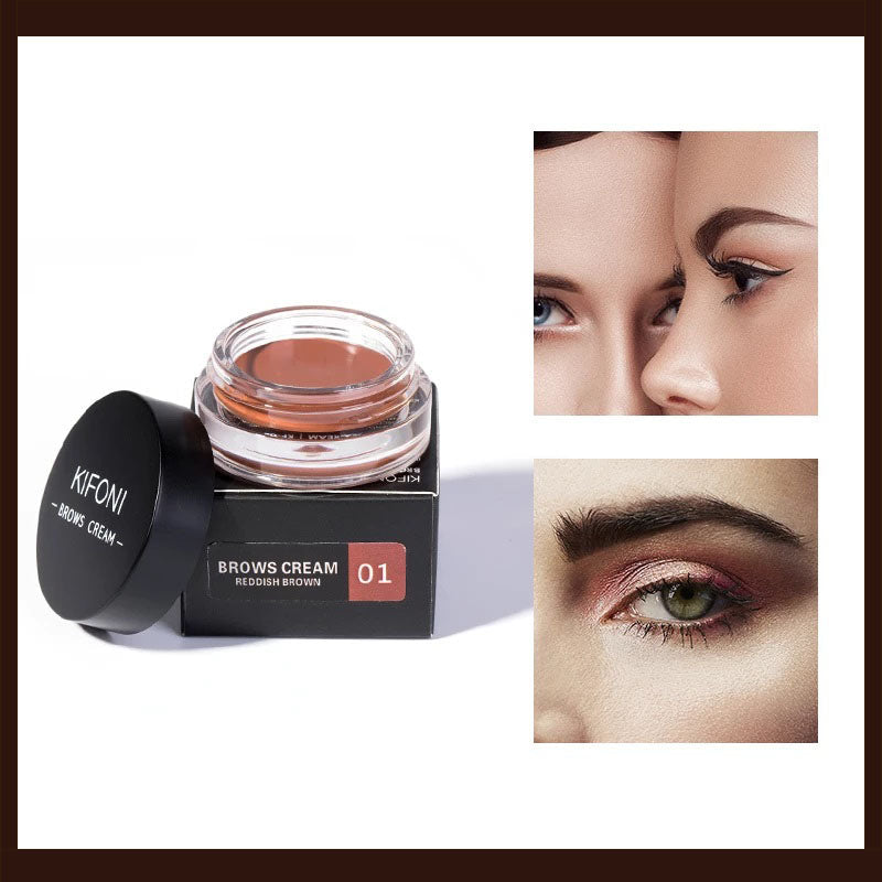 KIFONI Augenbrauencreme, rötlich-braun, 01, Make-up, Augenbrauenfarbe, Kosmetikprodukt.