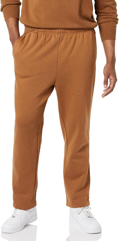 Braune Jogginghose aus Baumwolle, bequem, elastischer Bund, ideal für Freizeit und Sport.