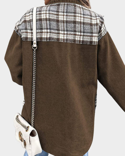 Damskdenimjacka med höstchic – Amélie