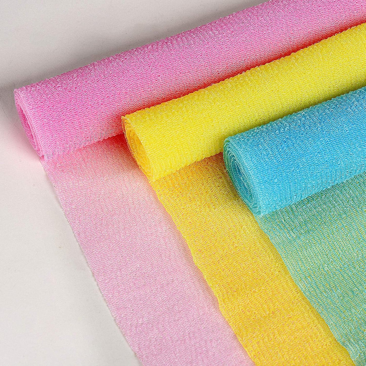 Bunte Tüllrollen Stoff, rosa, gelb, blau, DIY Basteln, Dekoration, Hochzeit, Partybedarf