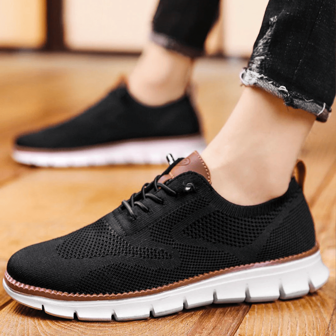 Andningsbara & ultrabra herrsneakers i minimalistisk design – Elias