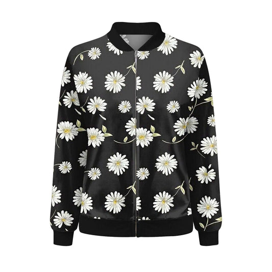 Damernas höstjacka med fint blommönster – Fiora