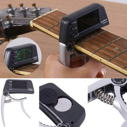 2 i 1 gitarrkapo och stämapparat – TuneGrip