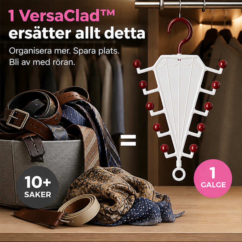 Hög med bälten och sjalar i en låda bredvid en vit galgstång som ersätter dem 4