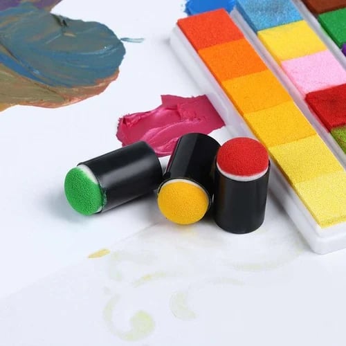 Fingerfärger-set för kreativ målarglädje - Pico