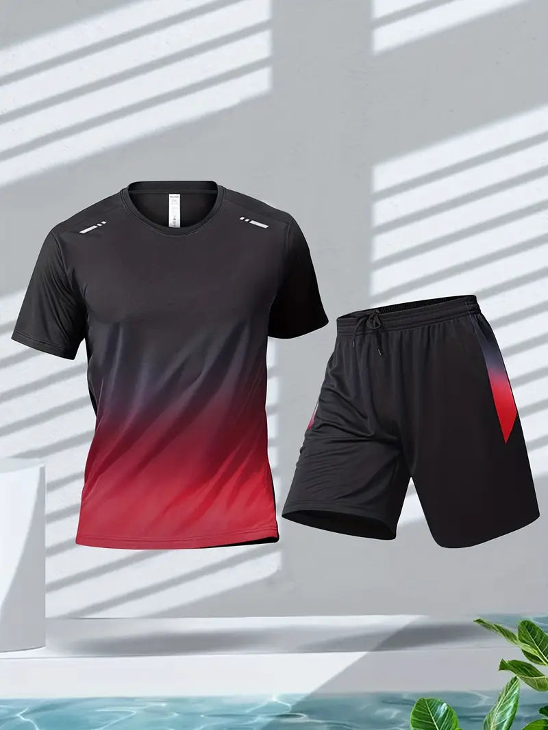 Tvådelat andningsbart herrsportset – Jarek (Köp 1, få 1 gratis)