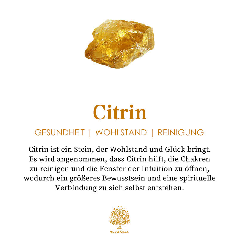 Citrin Heilstein, gelb, für Gesundheit, Wohlstand, Reinigung, spirituelle Verbindung.