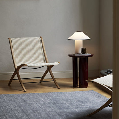 Bordslampa med tygskärm – Lunara