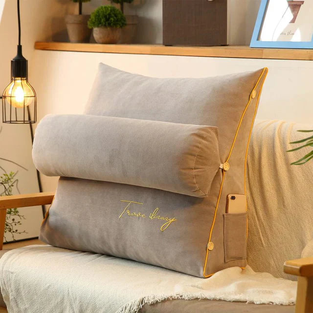 Ergonomiskt ryggstödskudde i kilform – Relaxa