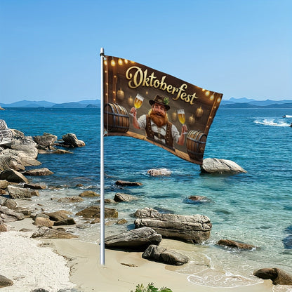 Oktoberfest trädgårdsflagga – Ölfestman Oktoberfest 2026