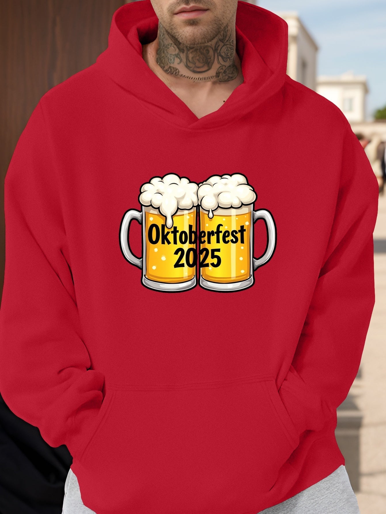 Rymlig herrtröja – Franz Oktoberfest 2026