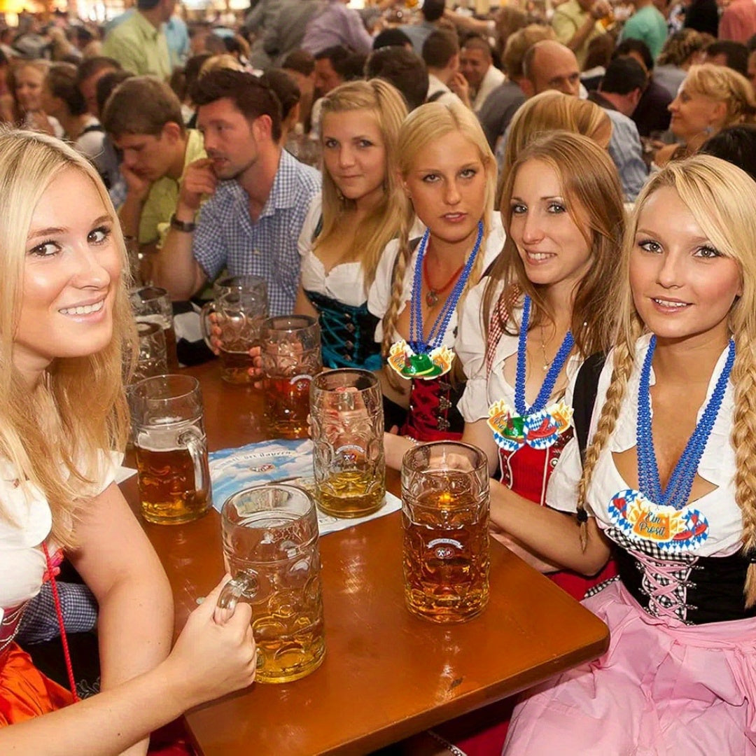 Set med partyhalsband (21 delar) – WiesnGlanz Oktoberfest 2026