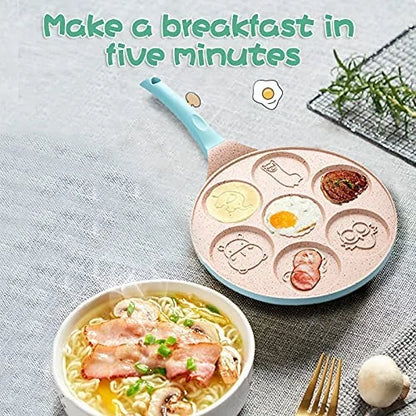 Djurmotiv-panna för barnpannkakor med non-stick beläggning – 26 cm
