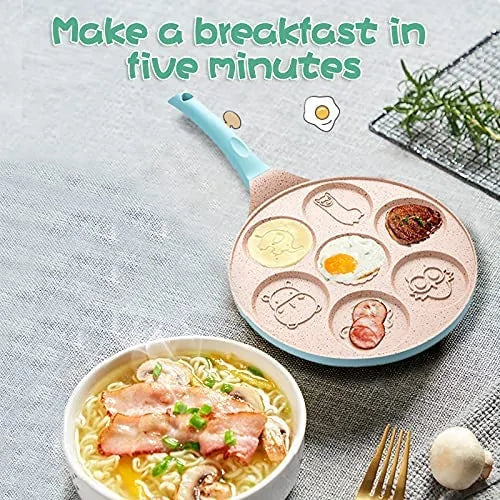 Djurmotiv-panna för barnpannkakor med non-stick beläggning – 26 cm