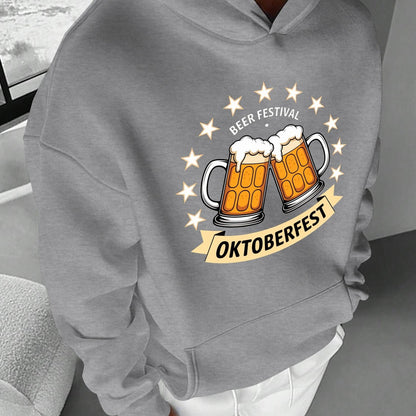 Festlig herrhoodie – Josef Oktoberfest 2026