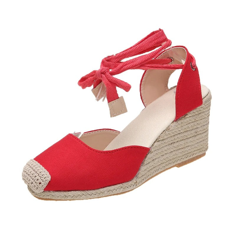 Stiliga espadrillosandaler för damer – Maribel