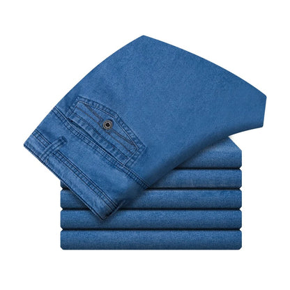 Herrjeans med hög midja och raka ben – Tobias