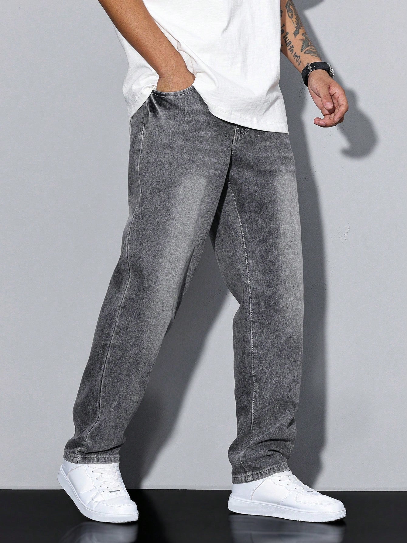Läckra herrjeans med rak passform – Milano
