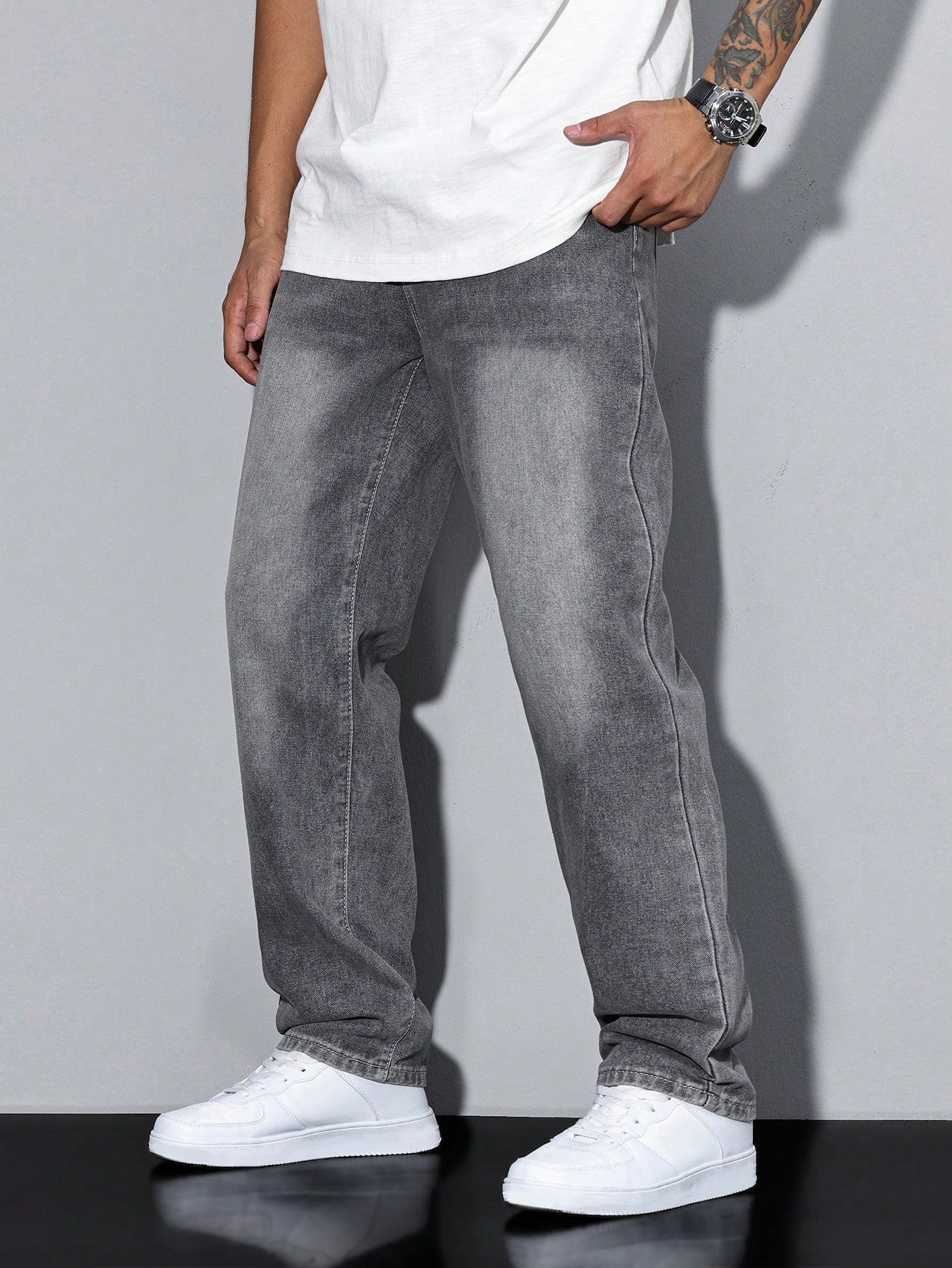 Läckra herrjeans med rak passform – Milano