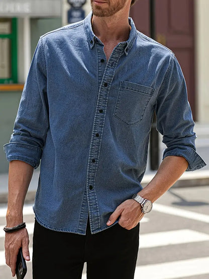 Höst Denim Herrskjorta – Milano