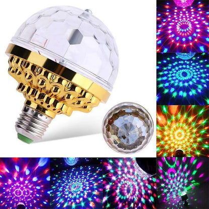 LED-diskolampa – PartyGlow Spin