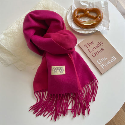 Dubbelsidig pashmina-sjal - Elena