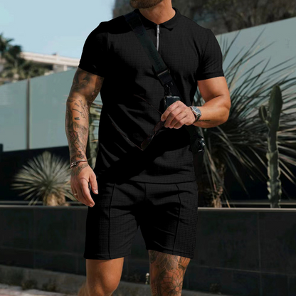 Herr Zomerset med skjorta och shorts – Ruben