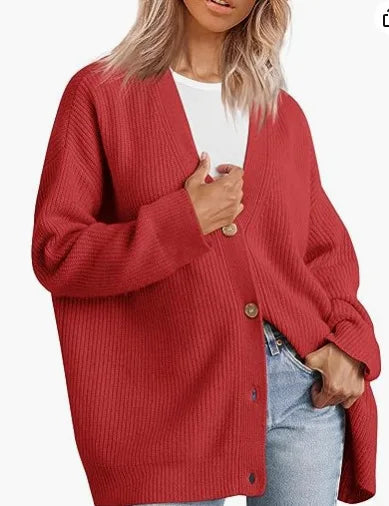 Damernas cashmere väst med V-ringning – Sylvie
