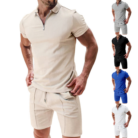 Herr Zomerset med skjorta och shorts – Ruben
