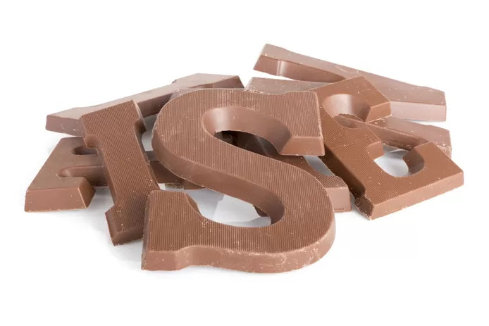 3D Silikonform för att gjuta chokladbokstäver – Bakglädje (1+1 gratis)