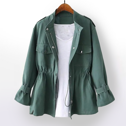 Dam cargo-trenchcoat för hösten – Patricia
