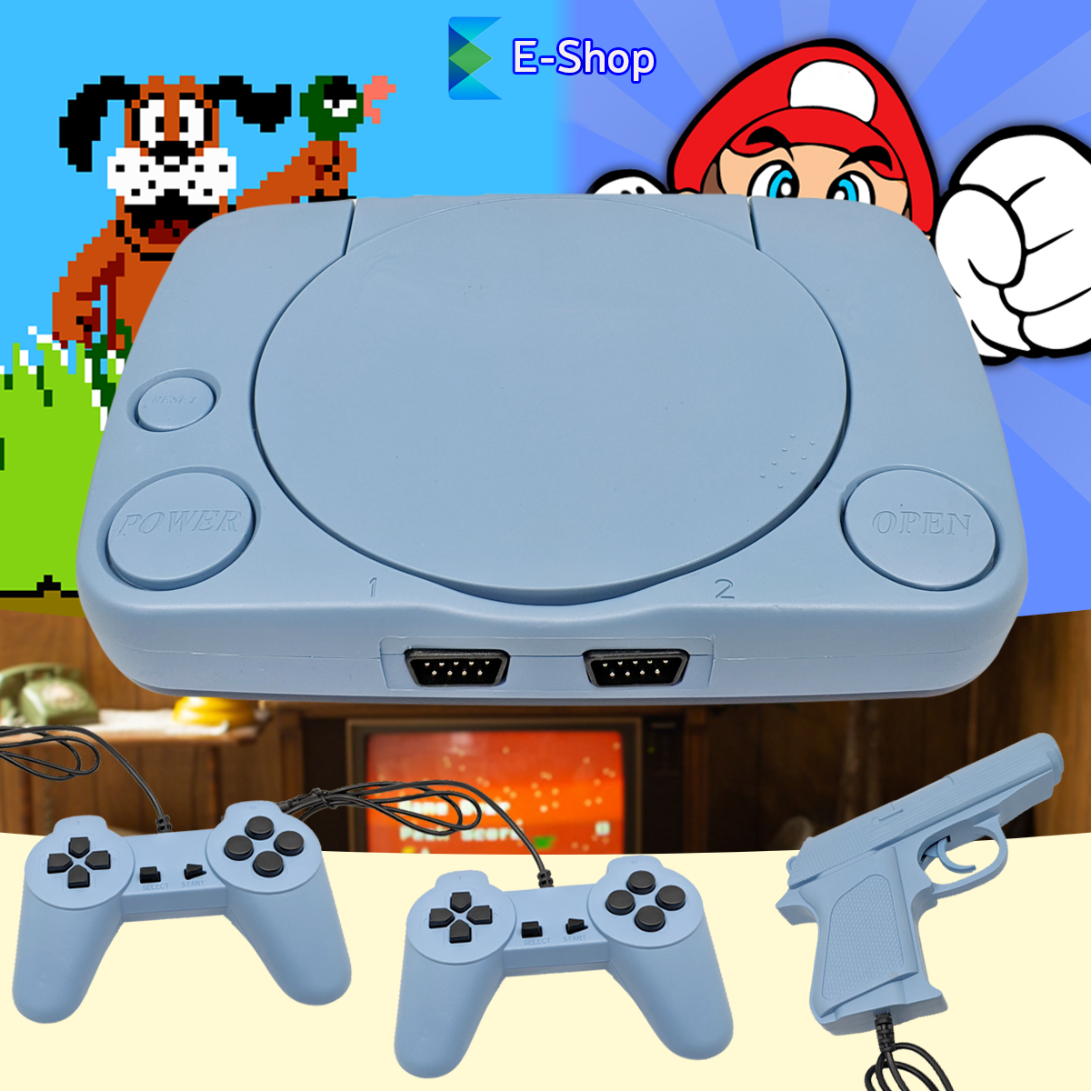 Retro TV-spelkonsol – PixelPlay